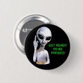 Alien-Sonde Button (Vorne & Hinten)