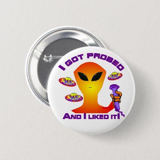 Alien-Sonde Button (Vorne & Hinten)