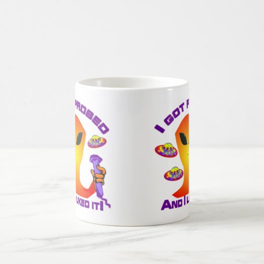 Alien-Sonde Kaffeetasse (Mittel)