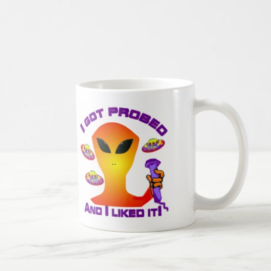 Alien-Sonde Kaffeetasse (Rechts)