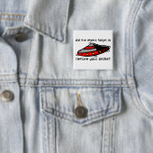 Alien-Sonden-lustiger Button (Beispiel)