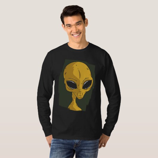 alien space aliens ufo 1 T-Shirt (Vorne ganz)