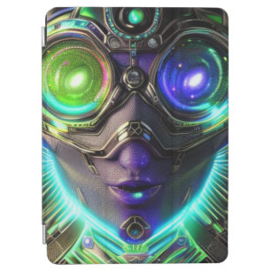 Alien Space Futuristic iPad Cover
