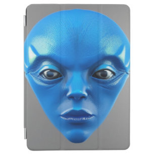 Alien Space Futuristic Schöne Farbe iPad Air Hülle