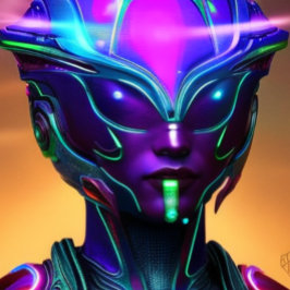 Alien Space Futuristic Schöner T - Shirt