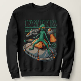 Alien Space Invaders Sweatshirt