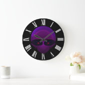 Alien Space Pilot Fun E.T. Sci-fi-Wall-Uhr Große Wanduhr (Zuhause)