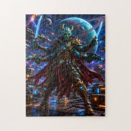 Alien Space Pirate Captain — Four-Armed Warrior Puzzle