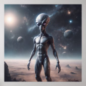 Alien Space Poster (Vorne)