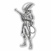 ALIEN SPACE SOLDIER CAR AUFKLEBER (Vorderseite)