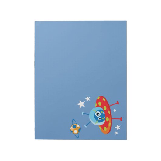 Alien SpaceEditor Notizblock (Rotiert)