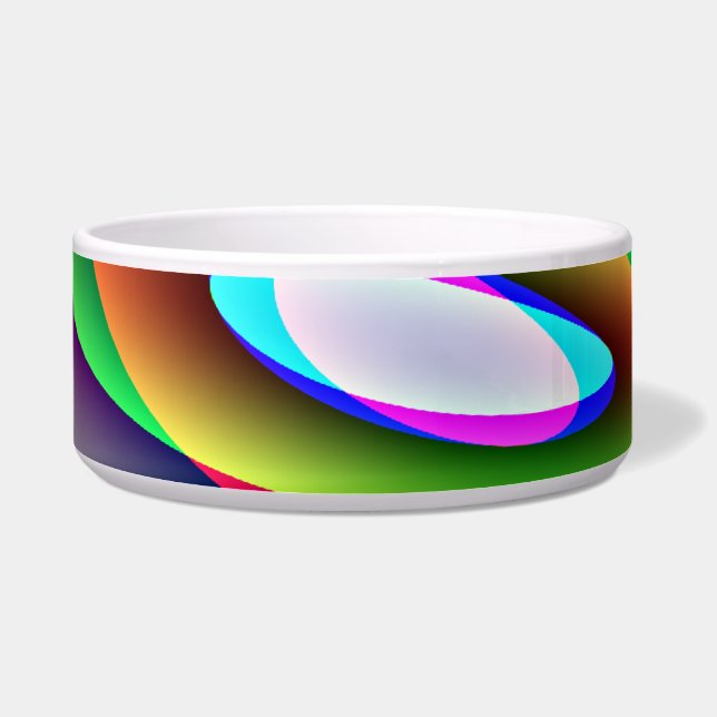 Alien Spaceship Dog Bowl Napf (Links)