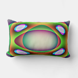 Alien Spaceship Pillow Lendenkissen