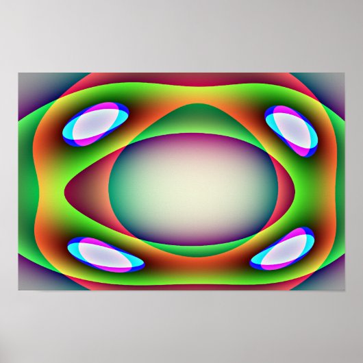 Alien Spaceship Poster (Vorne)