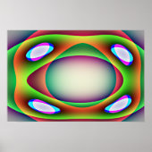 Alien Spaceship Poster (Vorne)