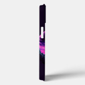 Alien Spaceship Retro Futuristic Case-Mate iPhone Hülle (Rückseite / Rechts)