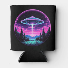 Alien Spaceship Retro Futuristic Dosenkühler