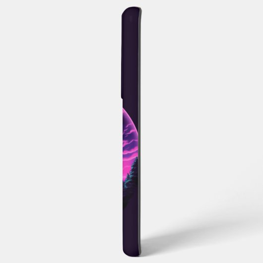 Alien Spaceship Retro Futuristic Samsung Galaxy Hülle (Rückseite (Horizontal))