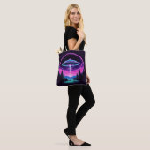 Alien Spaceship Retro Futuristic Tasche (Am Model)