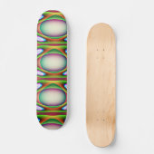 Alien Spaceship Skateboard (Vorderseite)