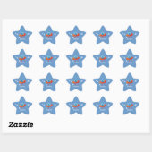 Alien Spaceship Stickers (Blatt)