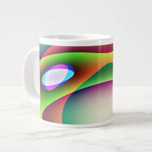 Alien Spaceship-Tasse Jumbo-Tasse
