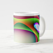 Alien Spaceship-Tasse Jumbo-Tasse (Vorderseite Rechts)