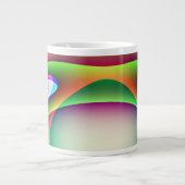 Alien Spaceship-Tasse Jumbo-Tasse (Vorderseite)