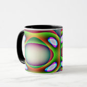 Alien Spaceship-Tasse Tasse (Vorderseite Links)