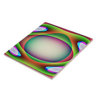 Alien Spaceship Tile Fliese