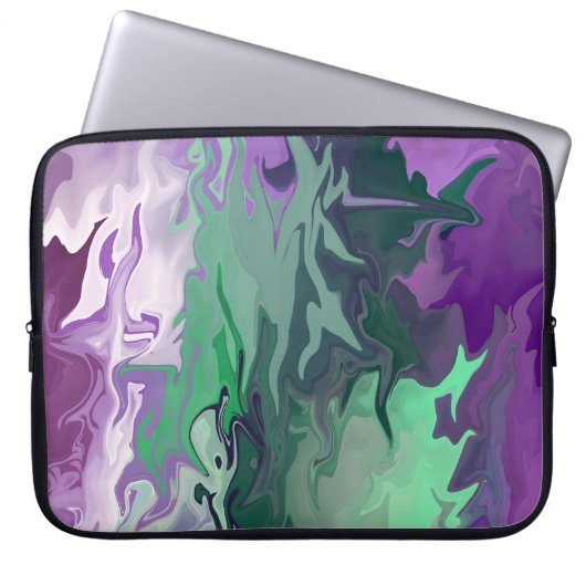 Alien Spaß......... Laptopschutzhülle (Vorderseite)