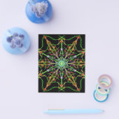Alien Spider Web Mandala| Spinnengeschenke Flyer (Einzeln)