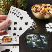 Alien Spielkarten (In Situ)
