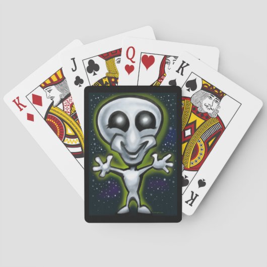 Alien Spielkarten (Rückseite)