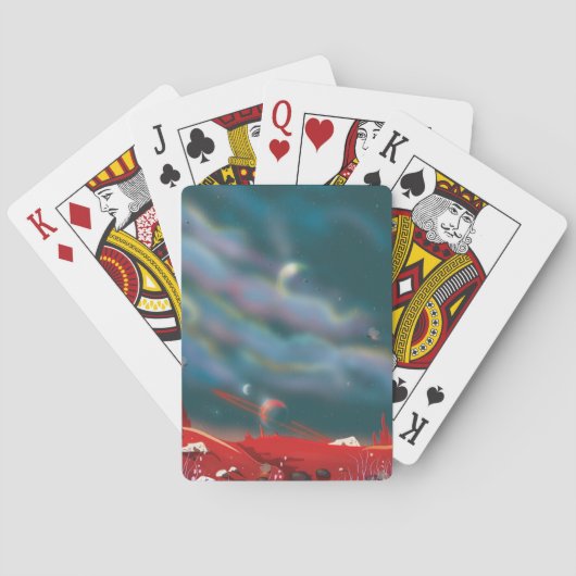 Alien Spielkarten (Rückseite)