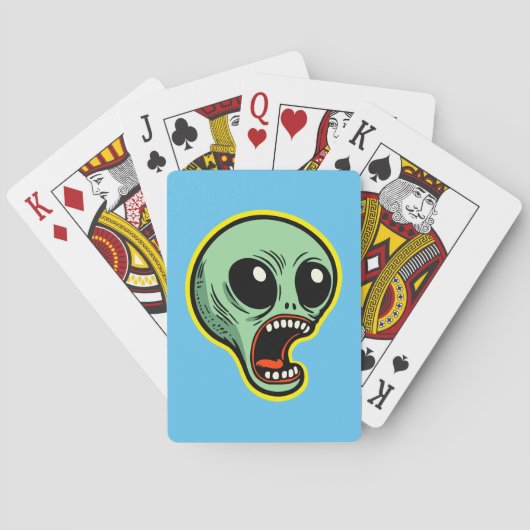Alien Spielkarten (Rückseite)