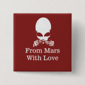 Alien, sprich kein Übel, editiere Text Button (Vorderseite)