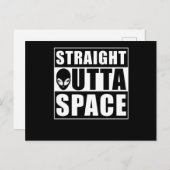 Alien Sprichwort Funny Postkarte (Vorne/Hinten)