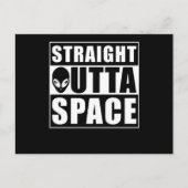 Alien Sprichwort Funny Postkarte (Vorderseite)