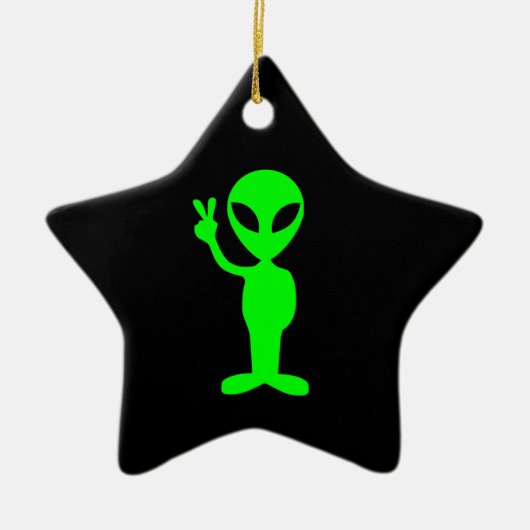Alien Star Ornament (Vorne)