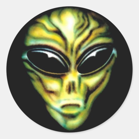 Alien Sticker (Vorderseite)