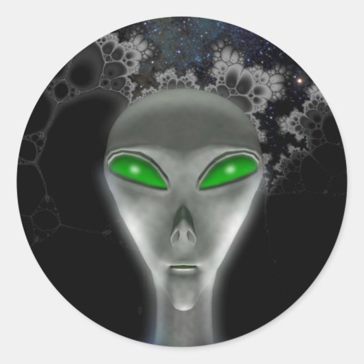 Alien Sticker (Vorderseite)