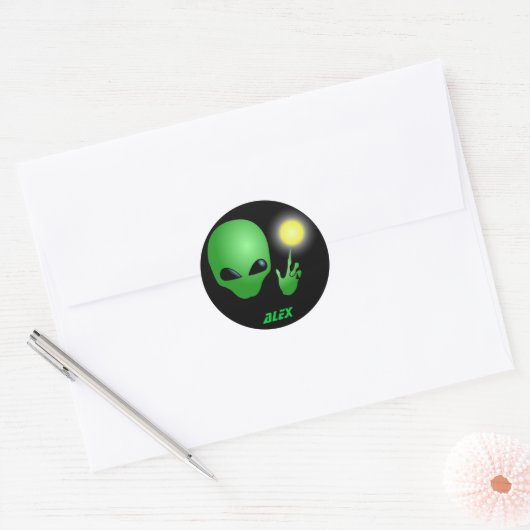 Alien Sticker (Umschlag)