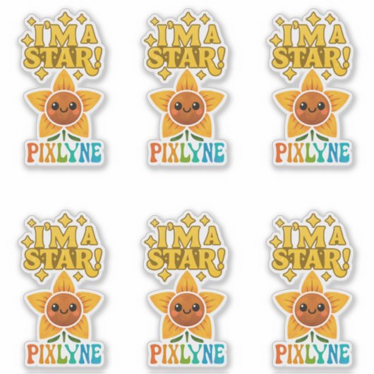 Alien Sticker Sheet (Vorderseite)