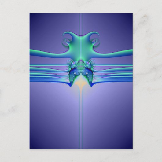 Alien Stingray Postkarte (Vorderseite)