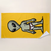 Alien-Strandtuch Strandtuch (Vorderseite)