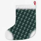 Alien Strumpf Custom Alien Strumpf Großer Weihnachtsstrumpf (Rückseite)