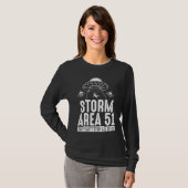 Alien Sturm Area 51 Can't Stop Us Alien T-Shirt (Vorne ganz)