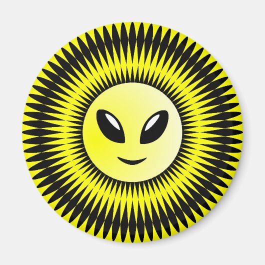 Alien Sun Magnet (Vorne)