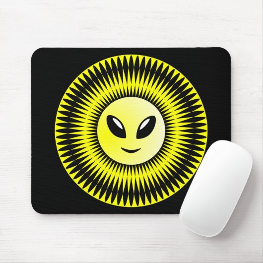 Alien Sun Mousepad (Mit Mouse)
